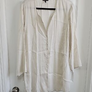 Elegant Cream Women's Top